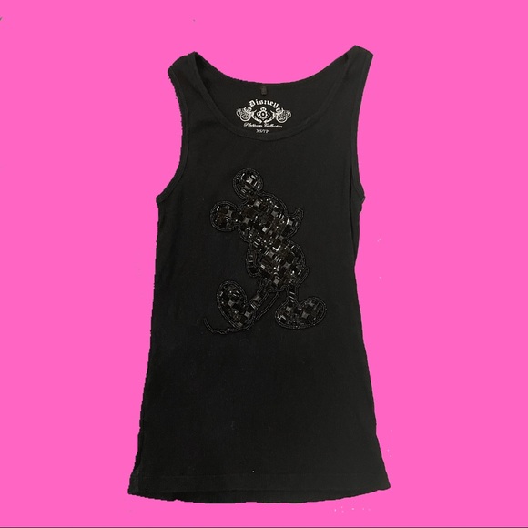 MICKEY BLACK TANK - Picture 1 of 3